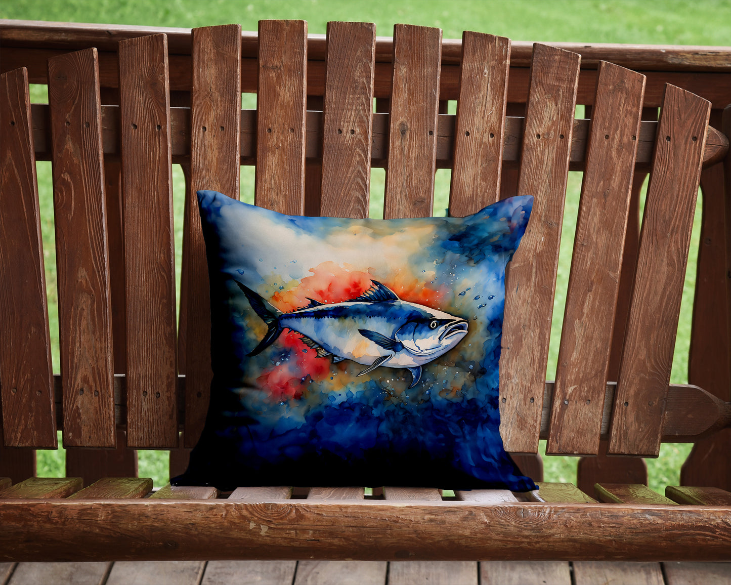 Bluefin Tuna Throw Pillow