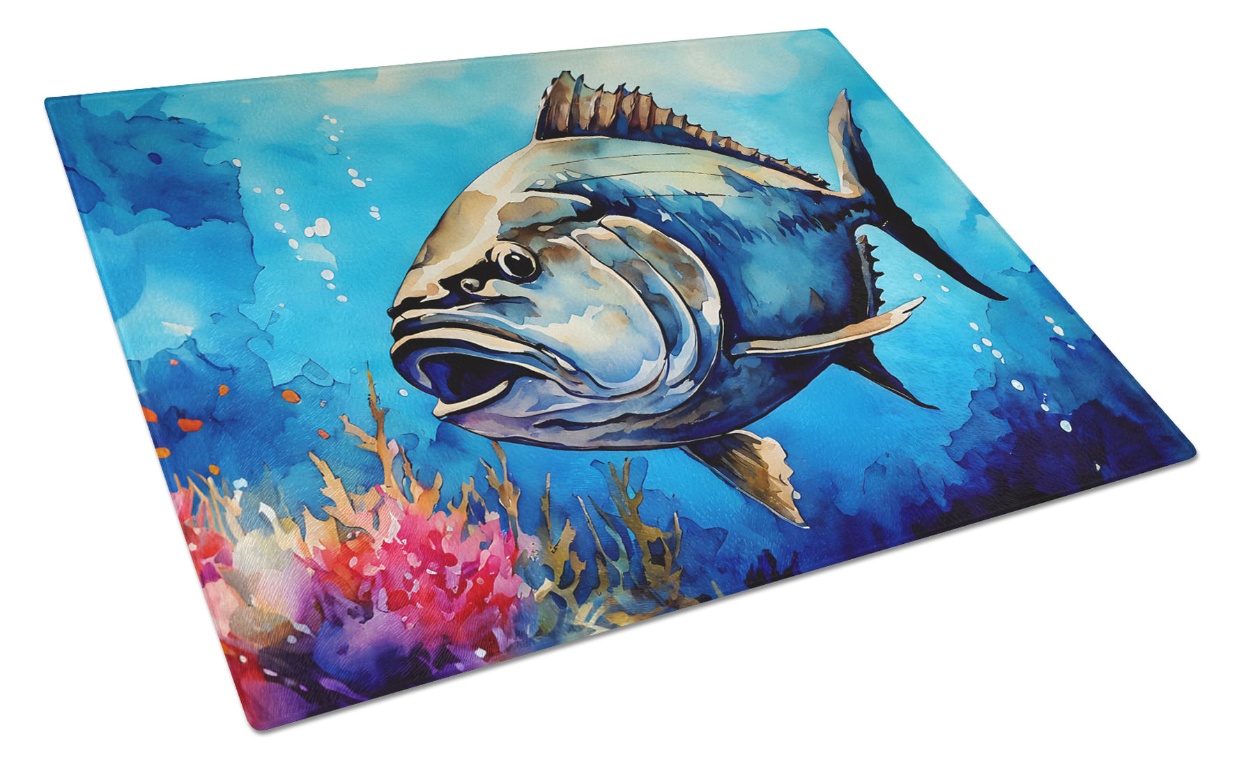 Buy this Bluefin Tuna Glass Cutting Board