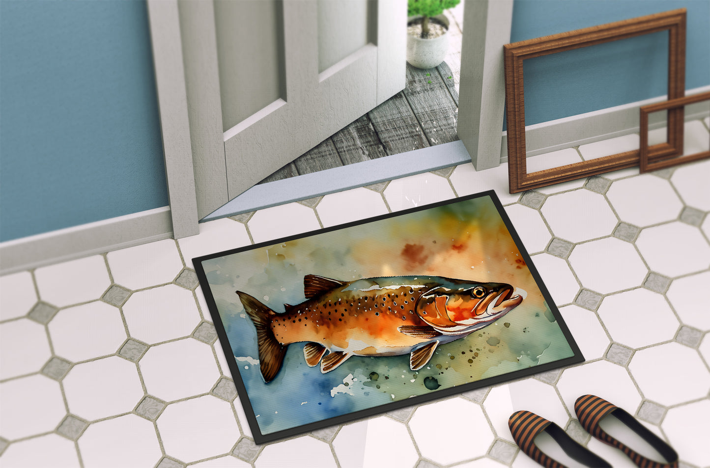 Brown Trout Doormat