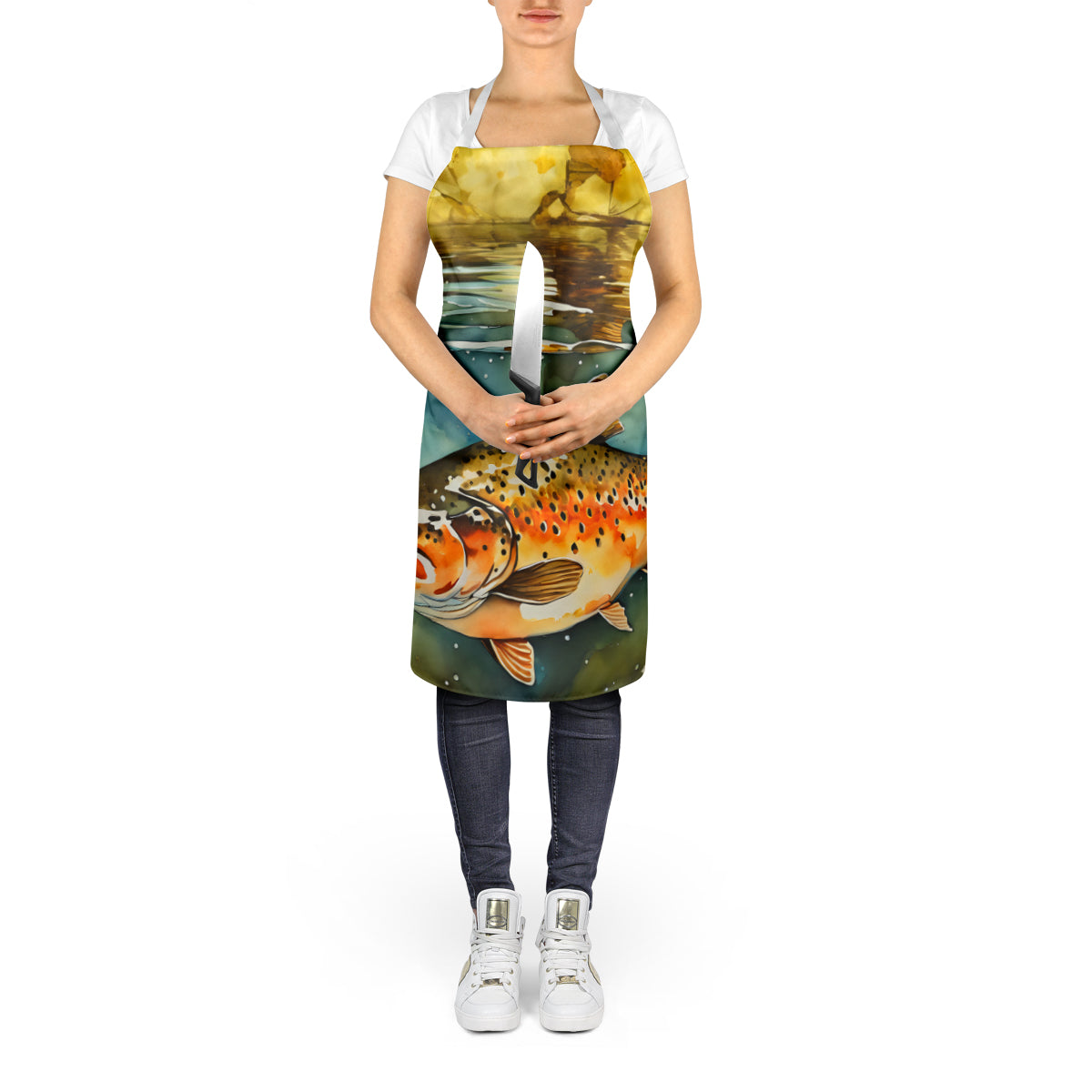 Brown Trout Apron