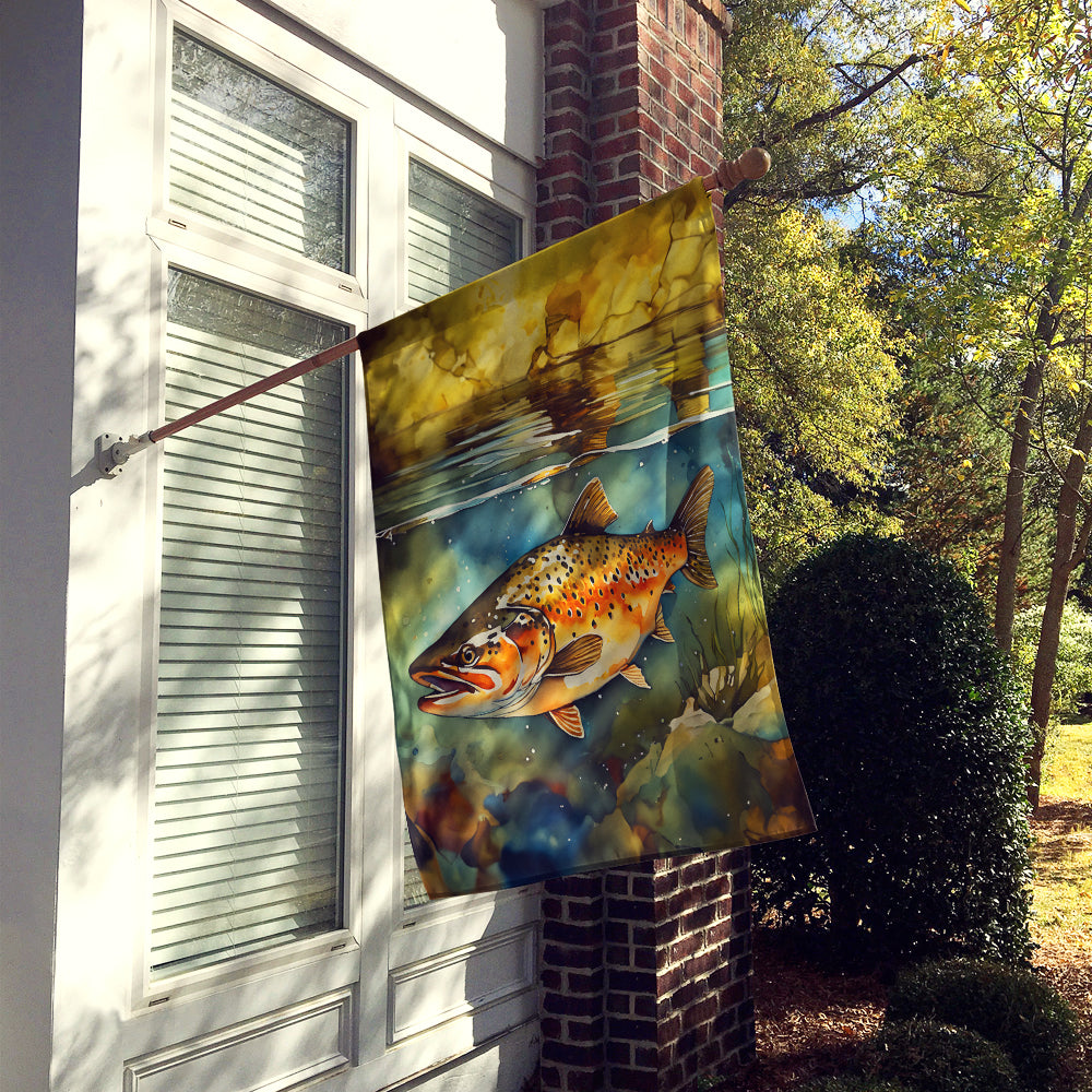 Brown Trout House Flag