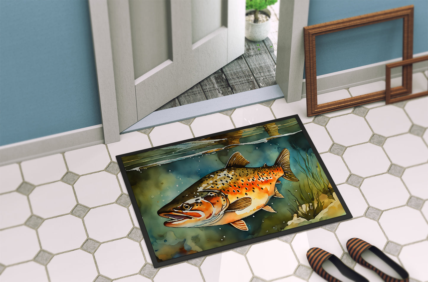 Brown Trout Doormat