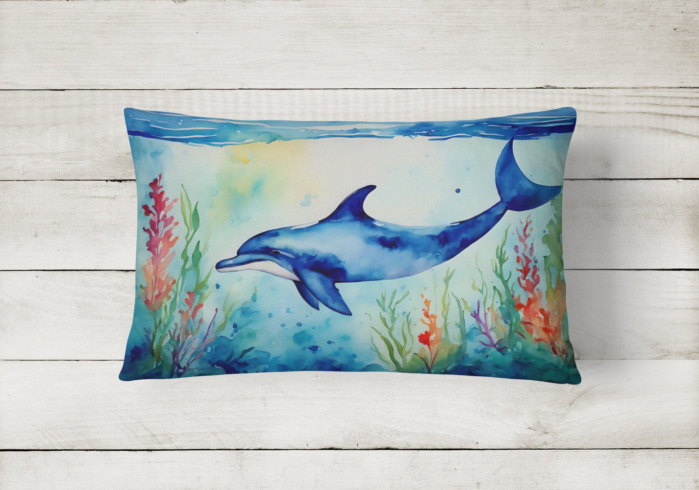 Dolphin Throw Pillow