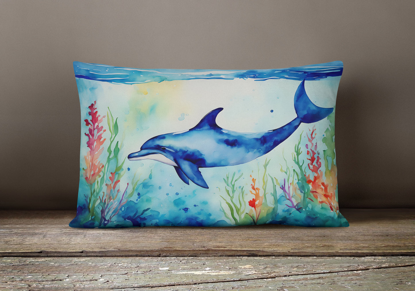 Dolphin Throw Pillow