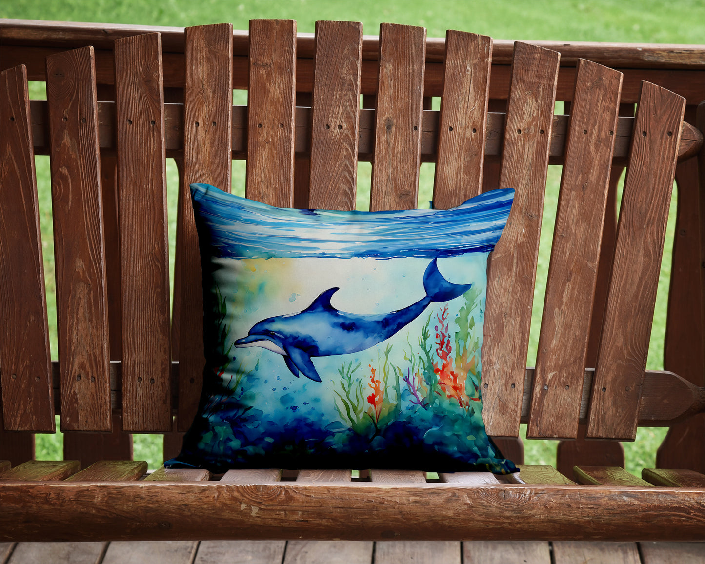 Dolphin Throw Pillow