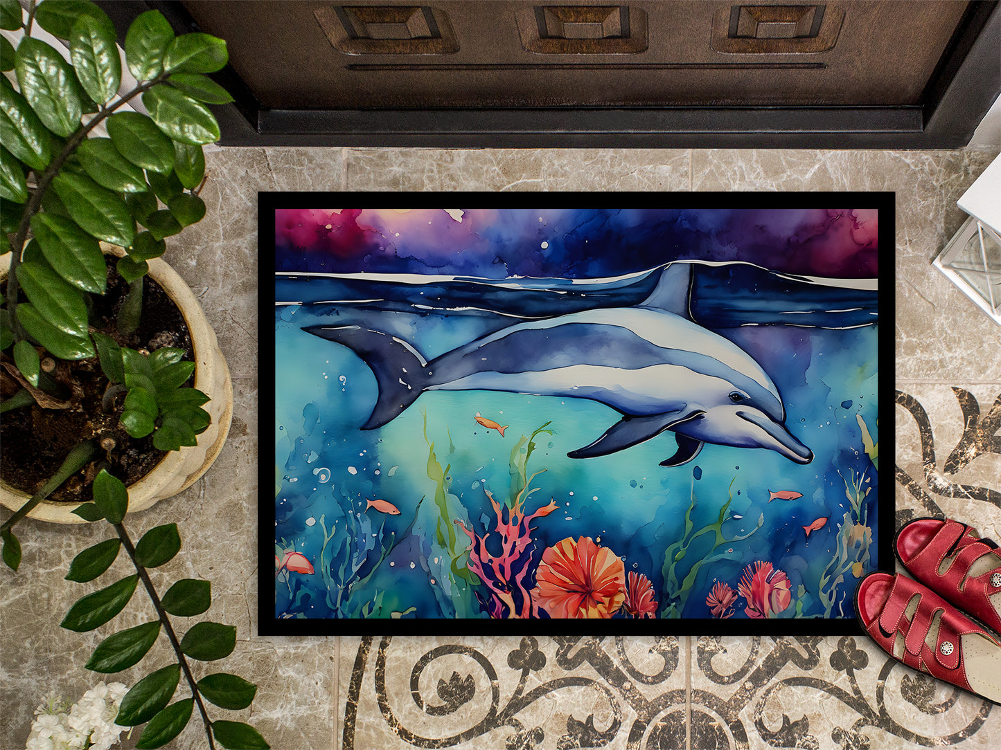 Dolphin Doormat