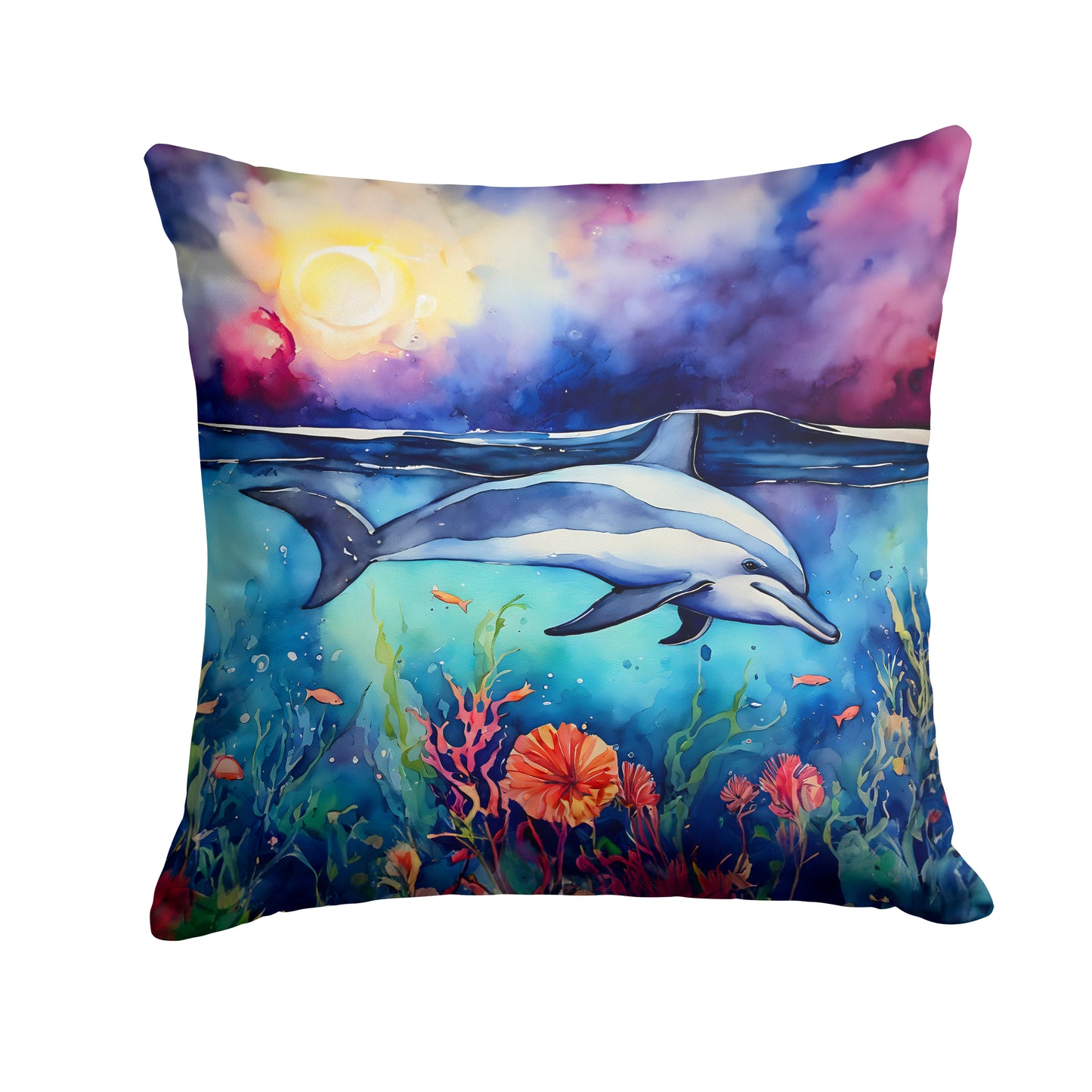 Buy this Dolphin Throw Pillow