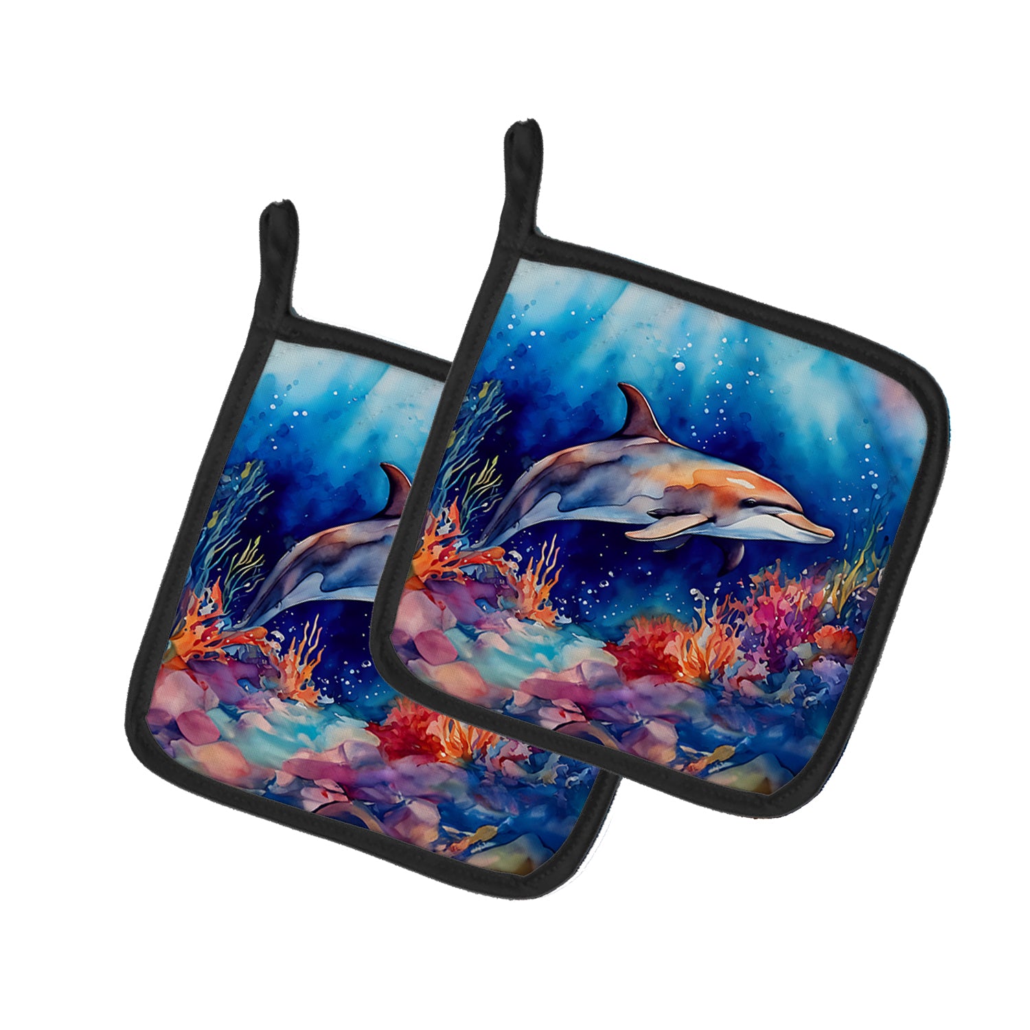 Buy this Dolphin Pair of Pot Holders