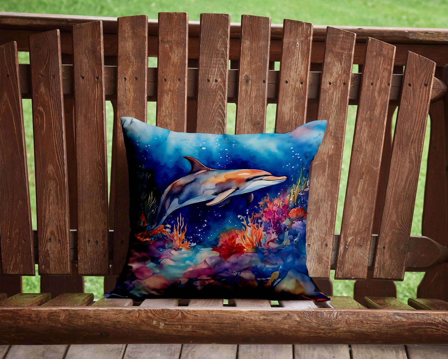 Dolphin Throw Pillow