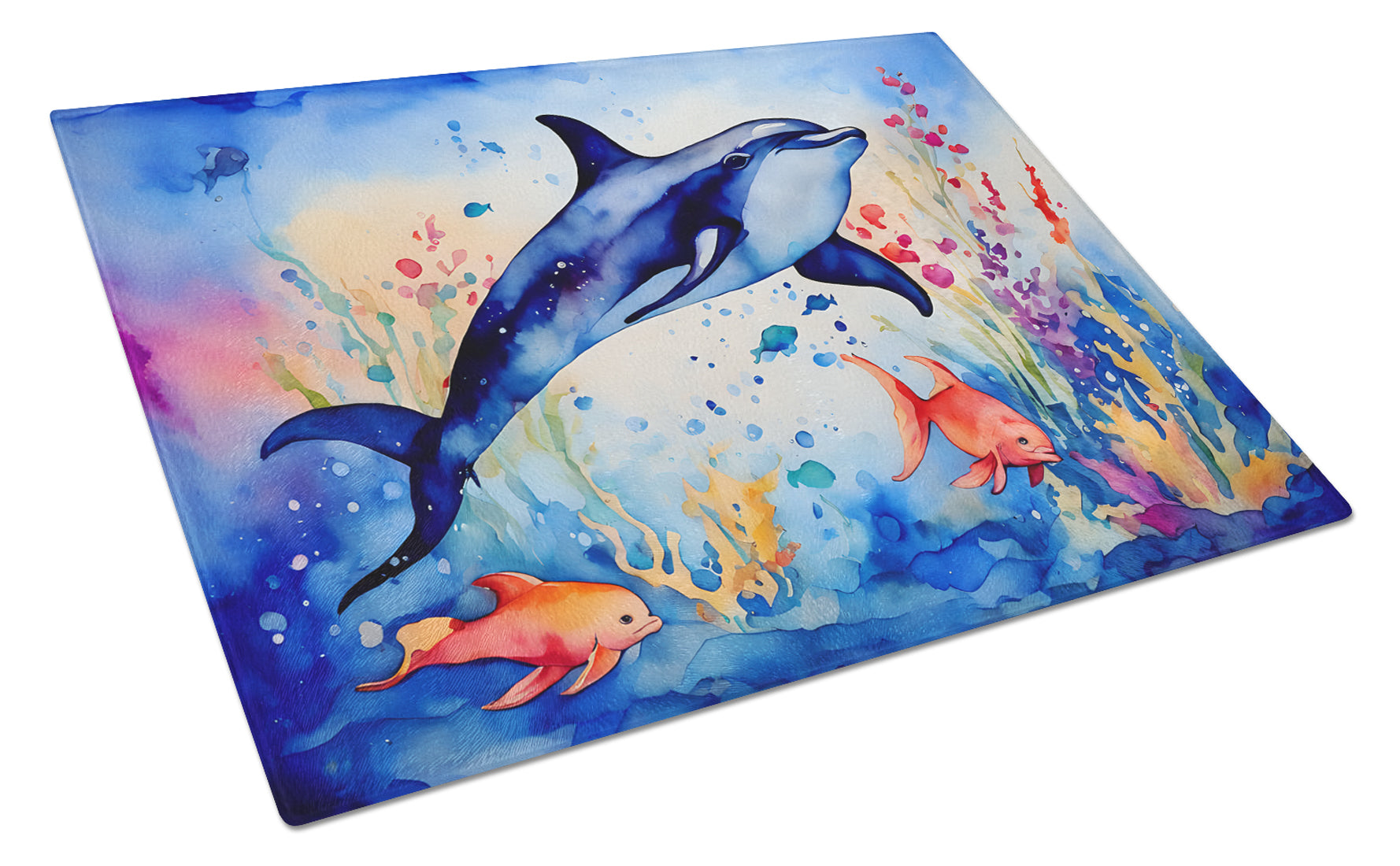 Buy this Dolphin Glass Cutting Board