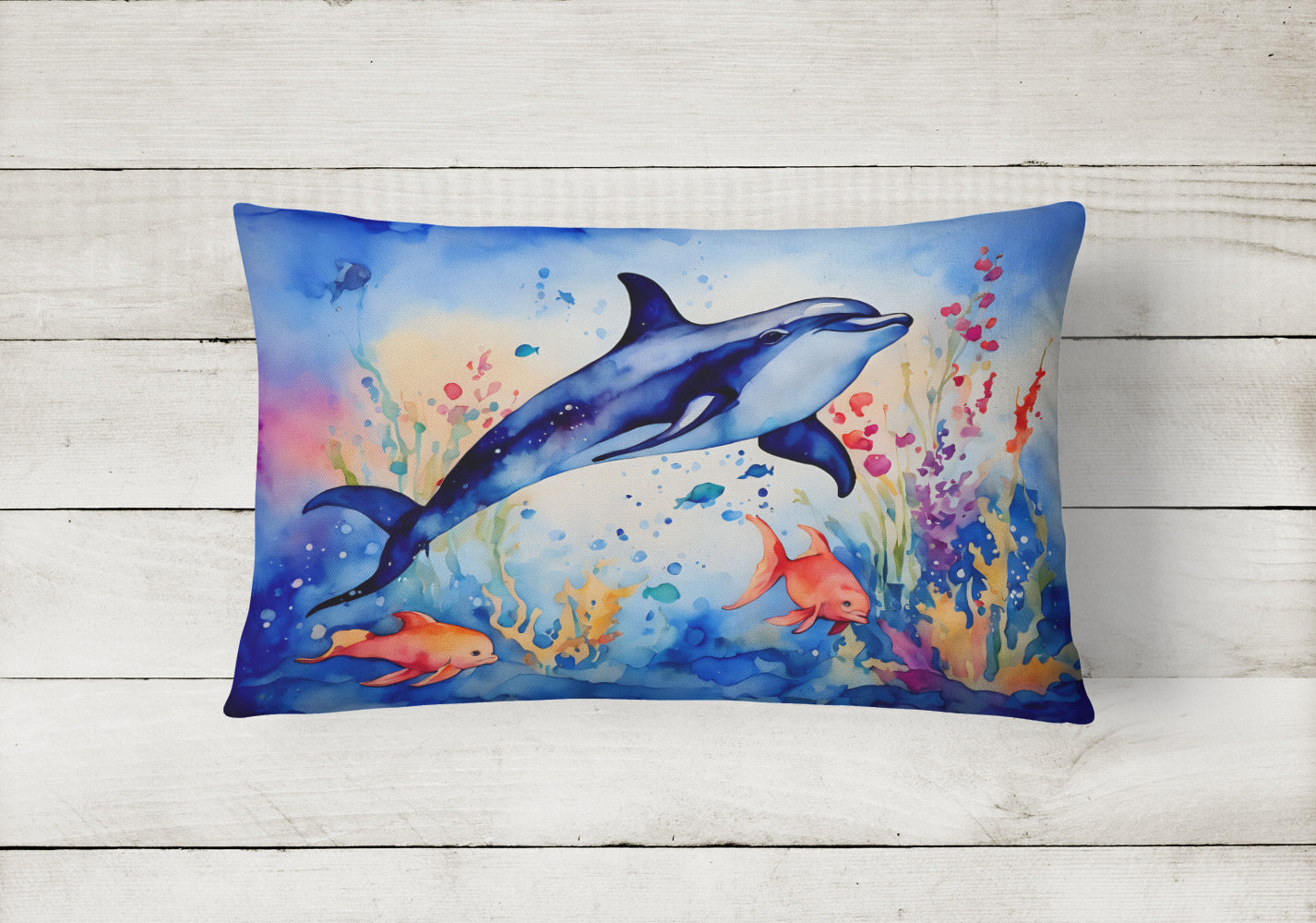 Dolphin Throw Pillow