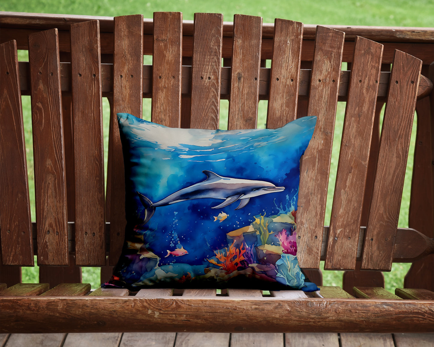 Dolphin Throw Pillow