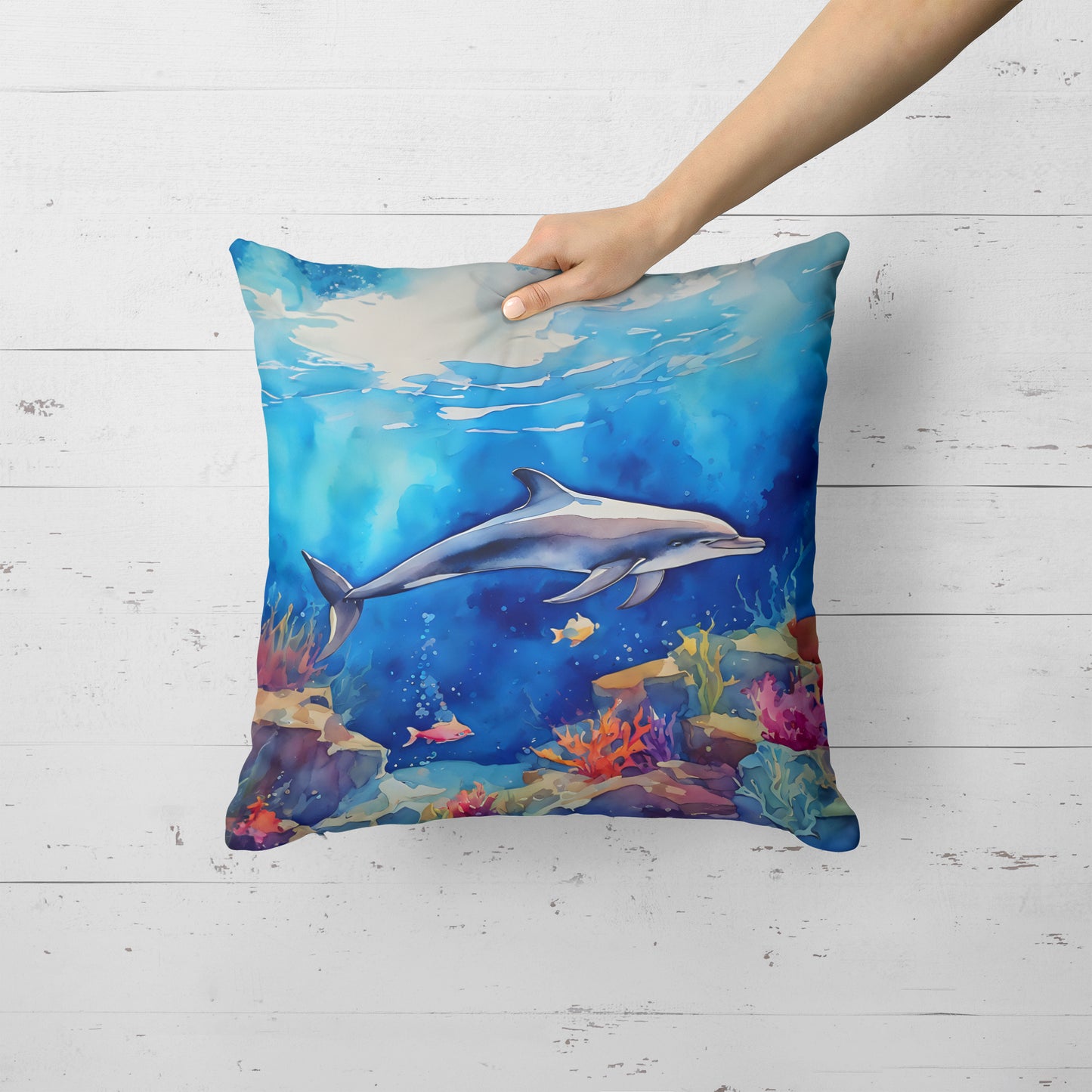 Dolphin Throw Pillow