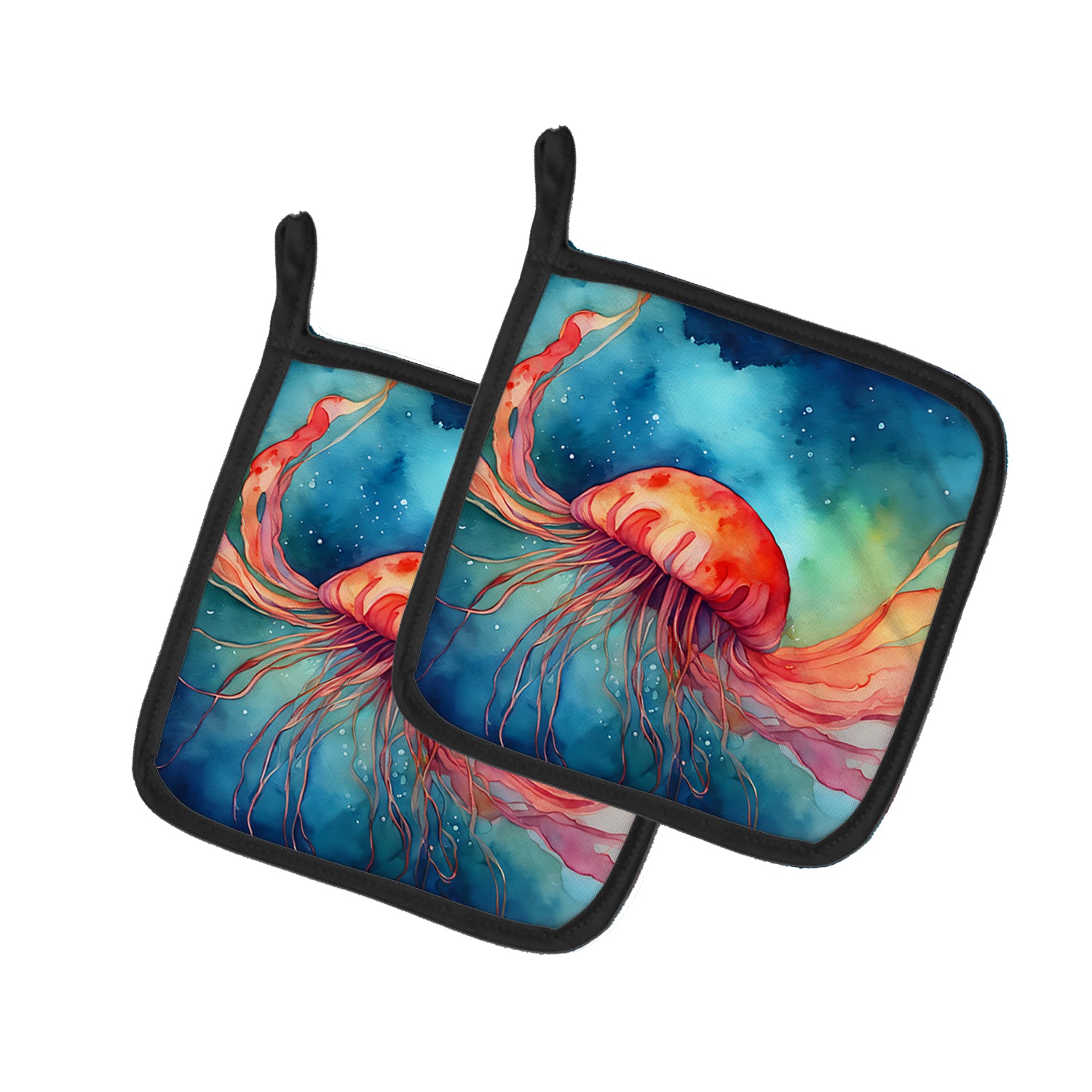 Buy this Jellyfish Pair of Pot Holders