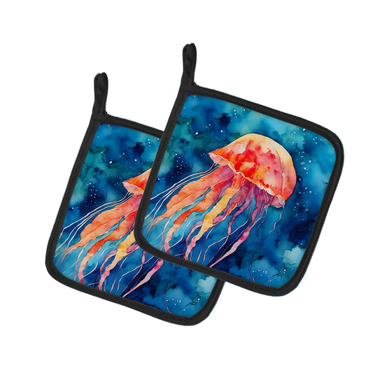 Buy this Jellyfish Pair of Pot Holders