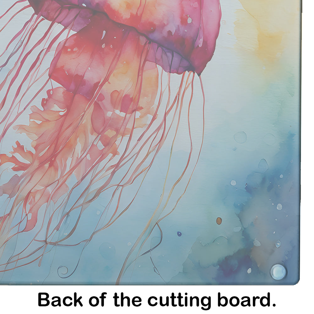 Jellyfish Glass Cutting Board