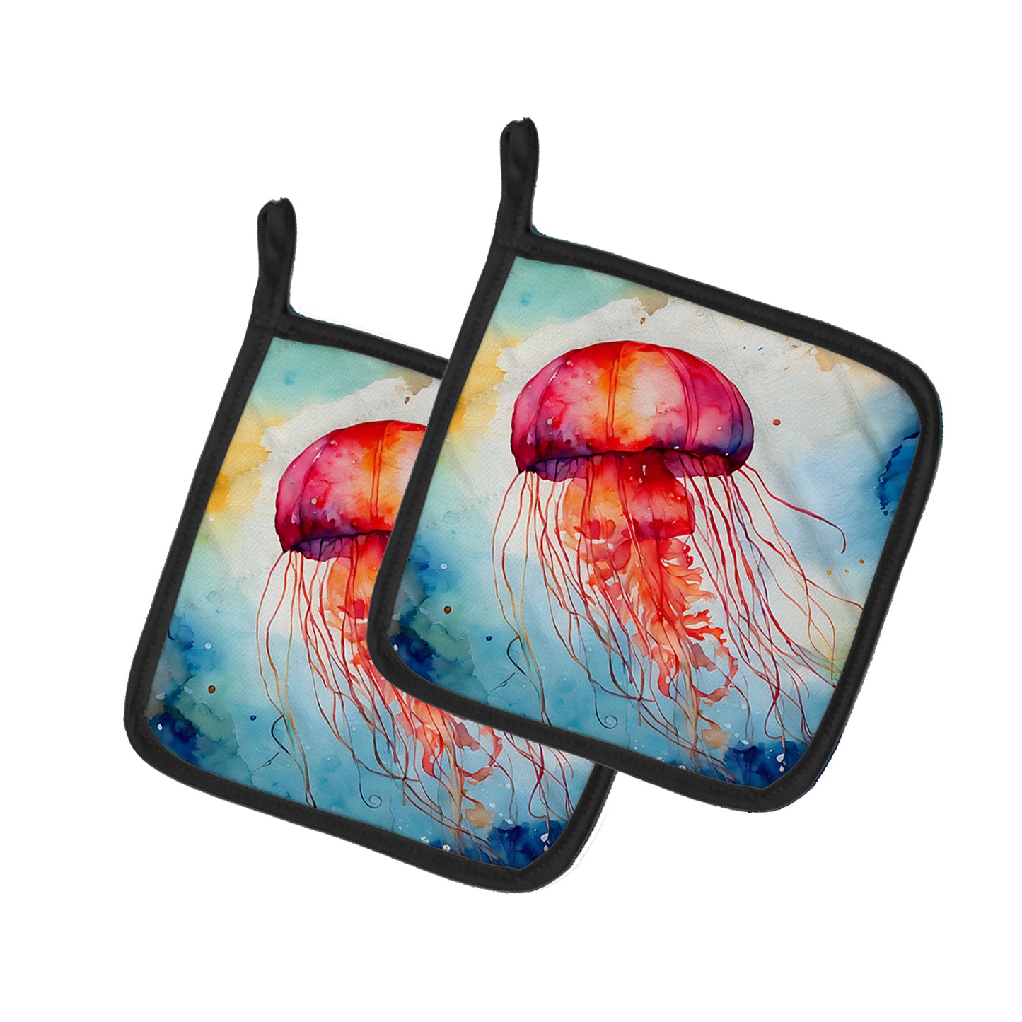 Buy this Jellyfish Pair of Pot Holders