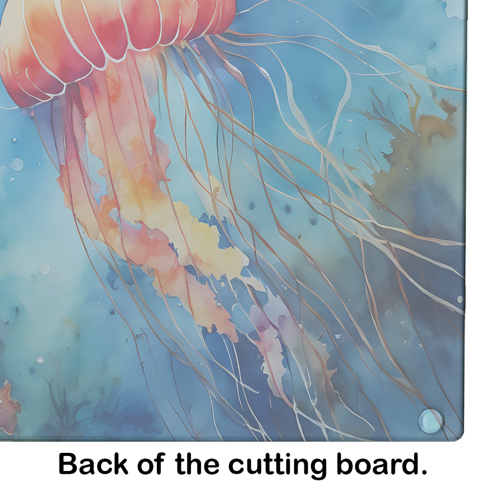 Jellyfish Glass Cutting Board