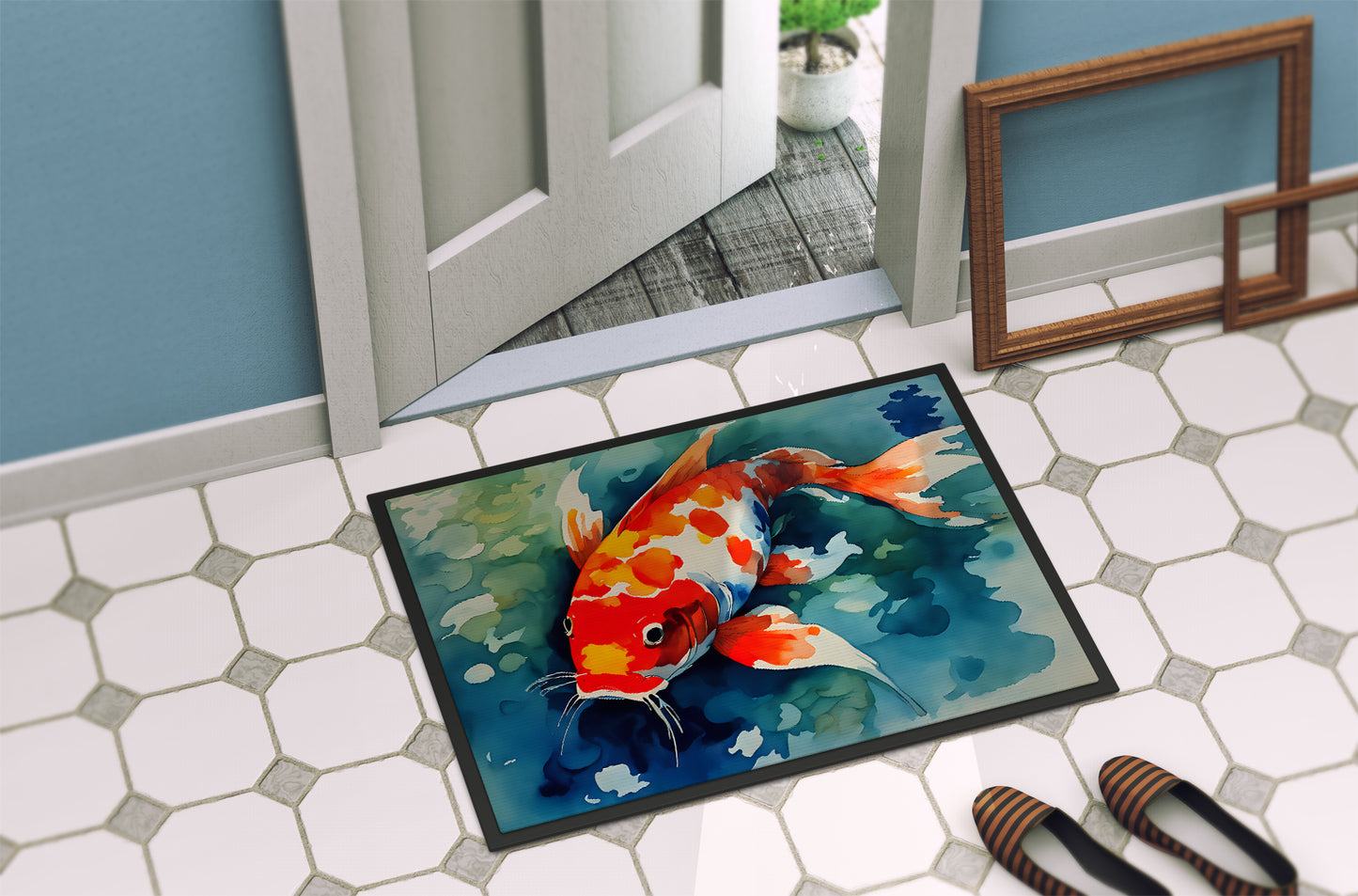 Koi Fish Doormat