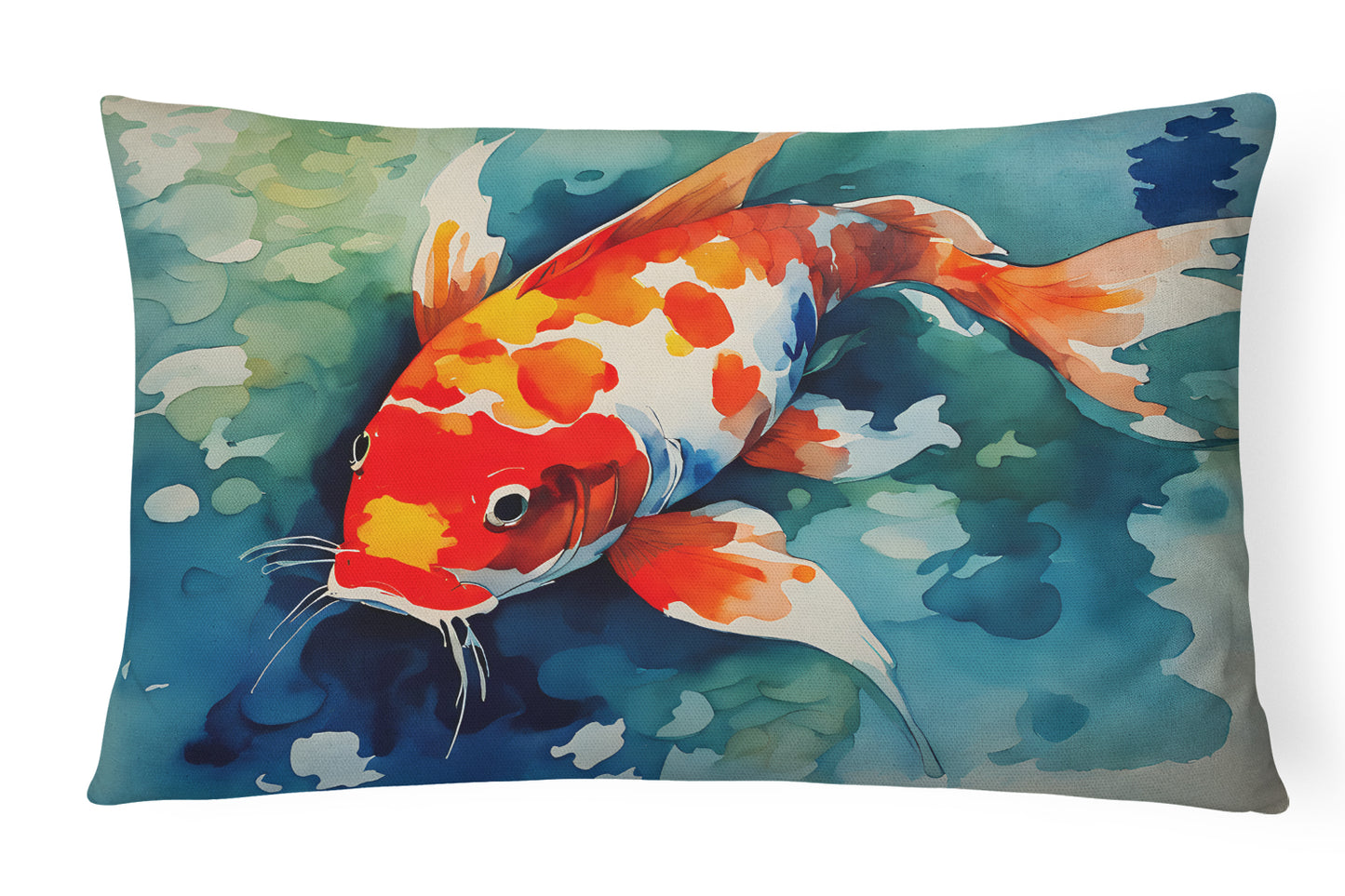 Buy this Koi Fish Throw Pillow