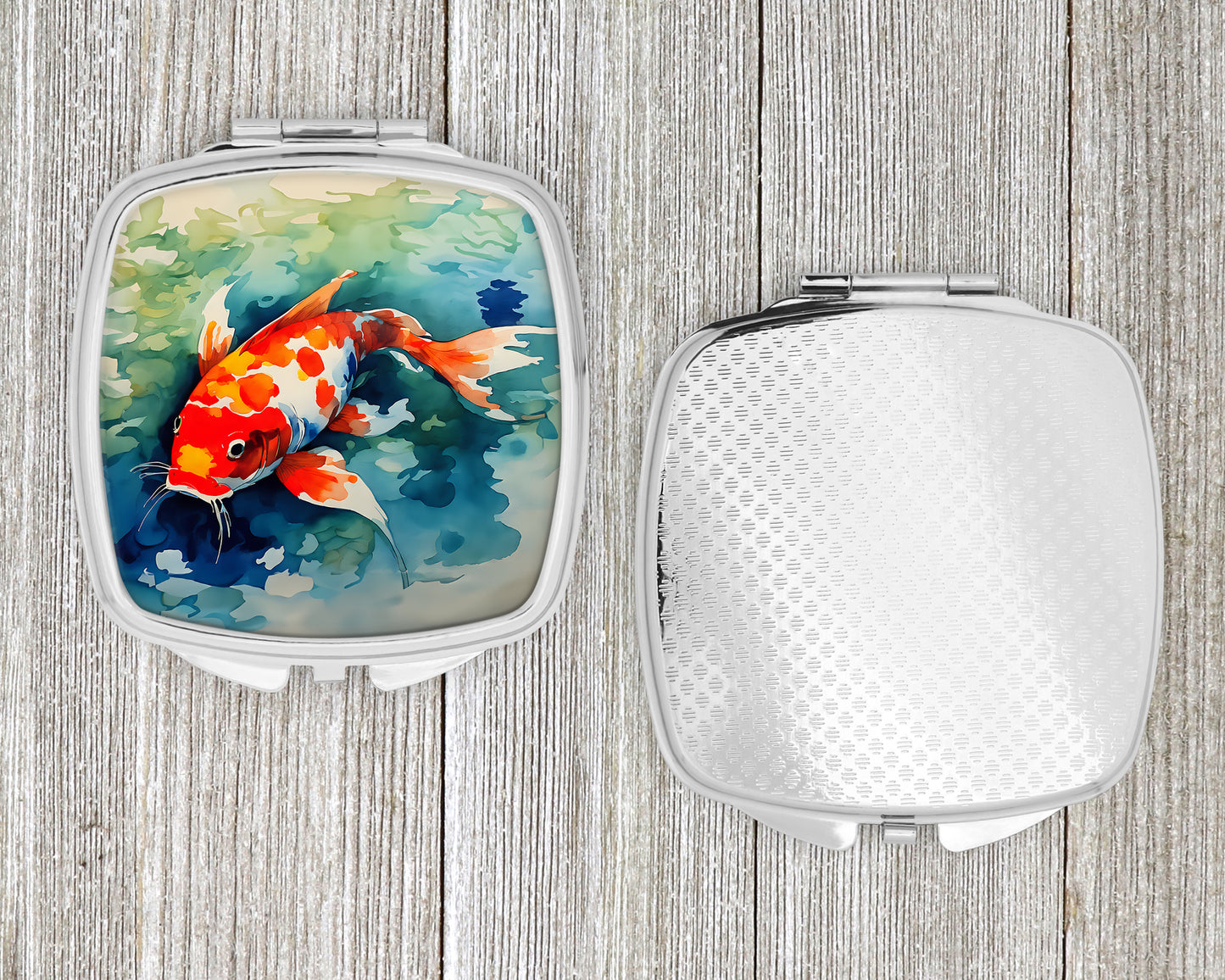 Koi Fish Compact Mirror