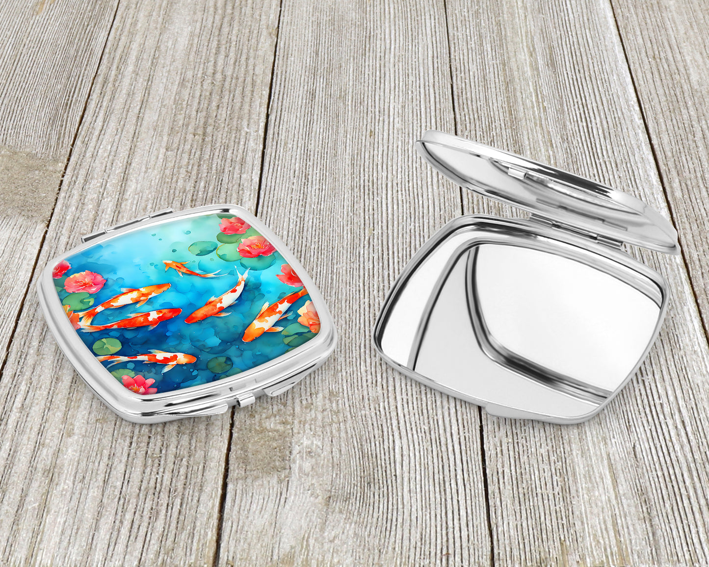 Koi Fish Compact Mirror