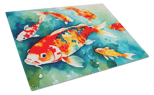 Buy this Koi Fish Glass Cutting Board