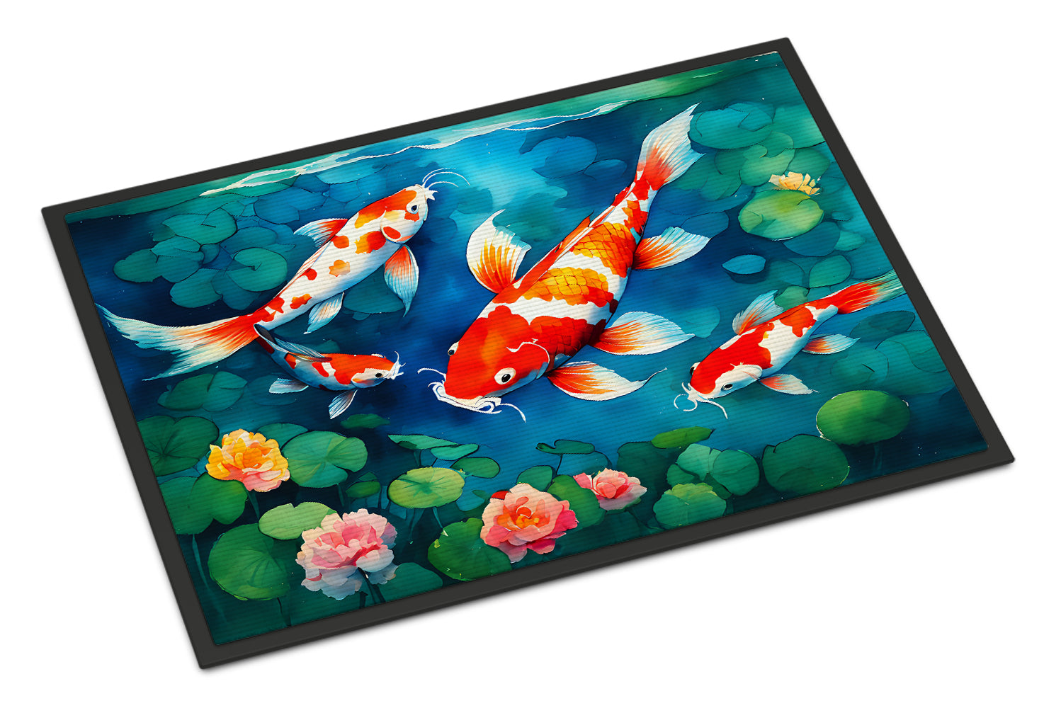 Buy this Koi Fish Doormat