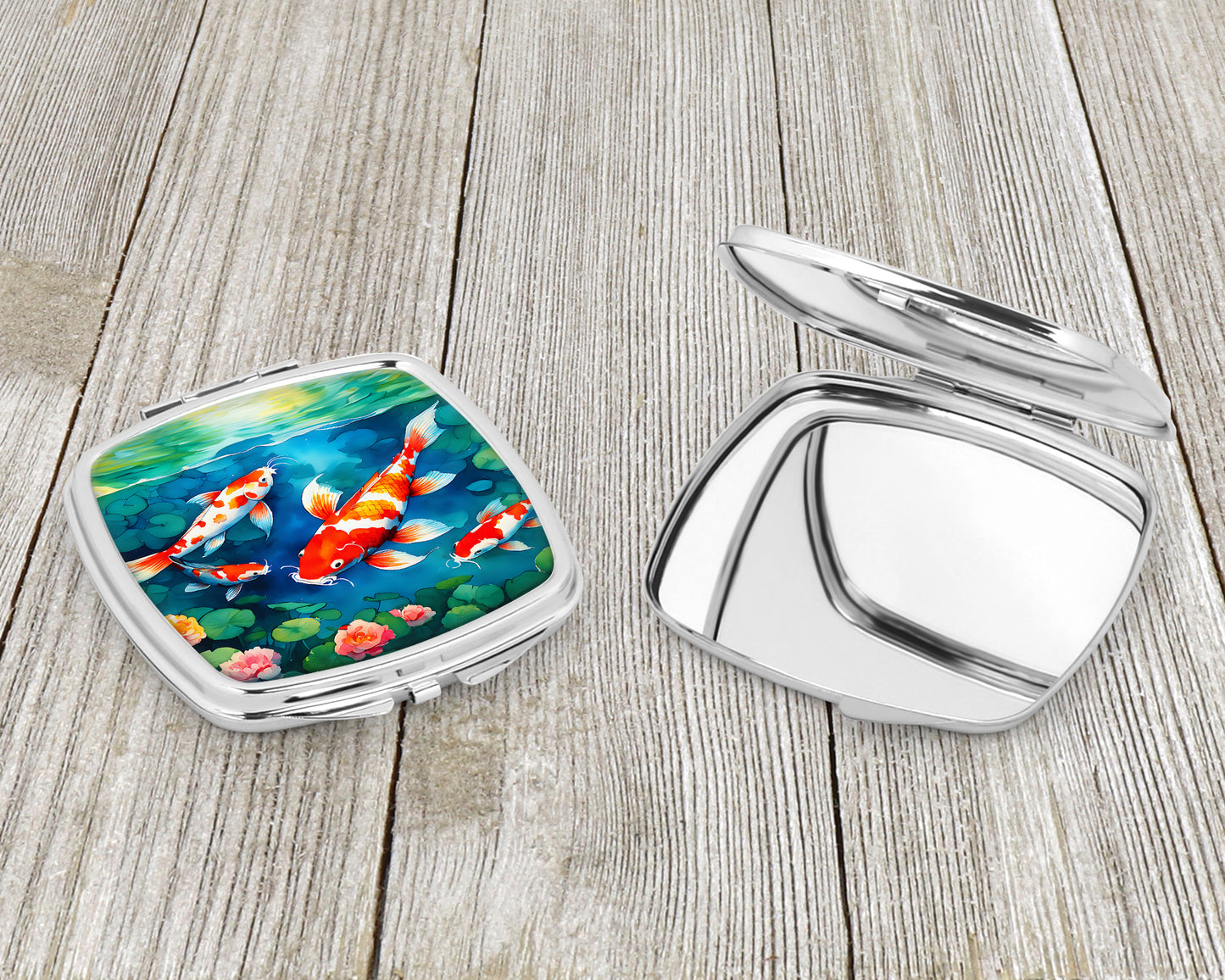 Koi Fish Compact Mirror