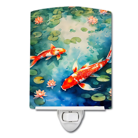 Buy this Koi Fish Ceramic Night Light