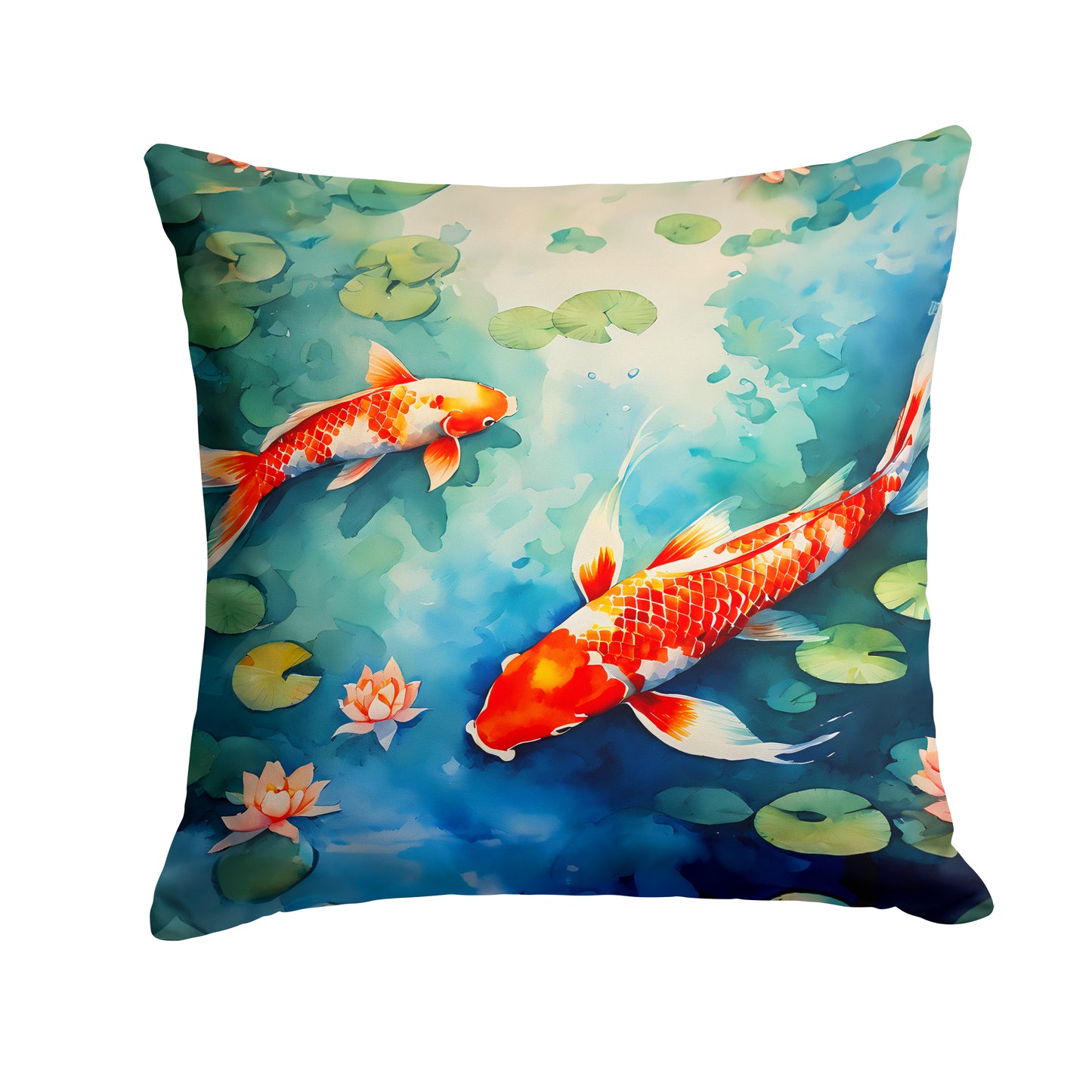 Buy this Koi Fish Throw Pillow