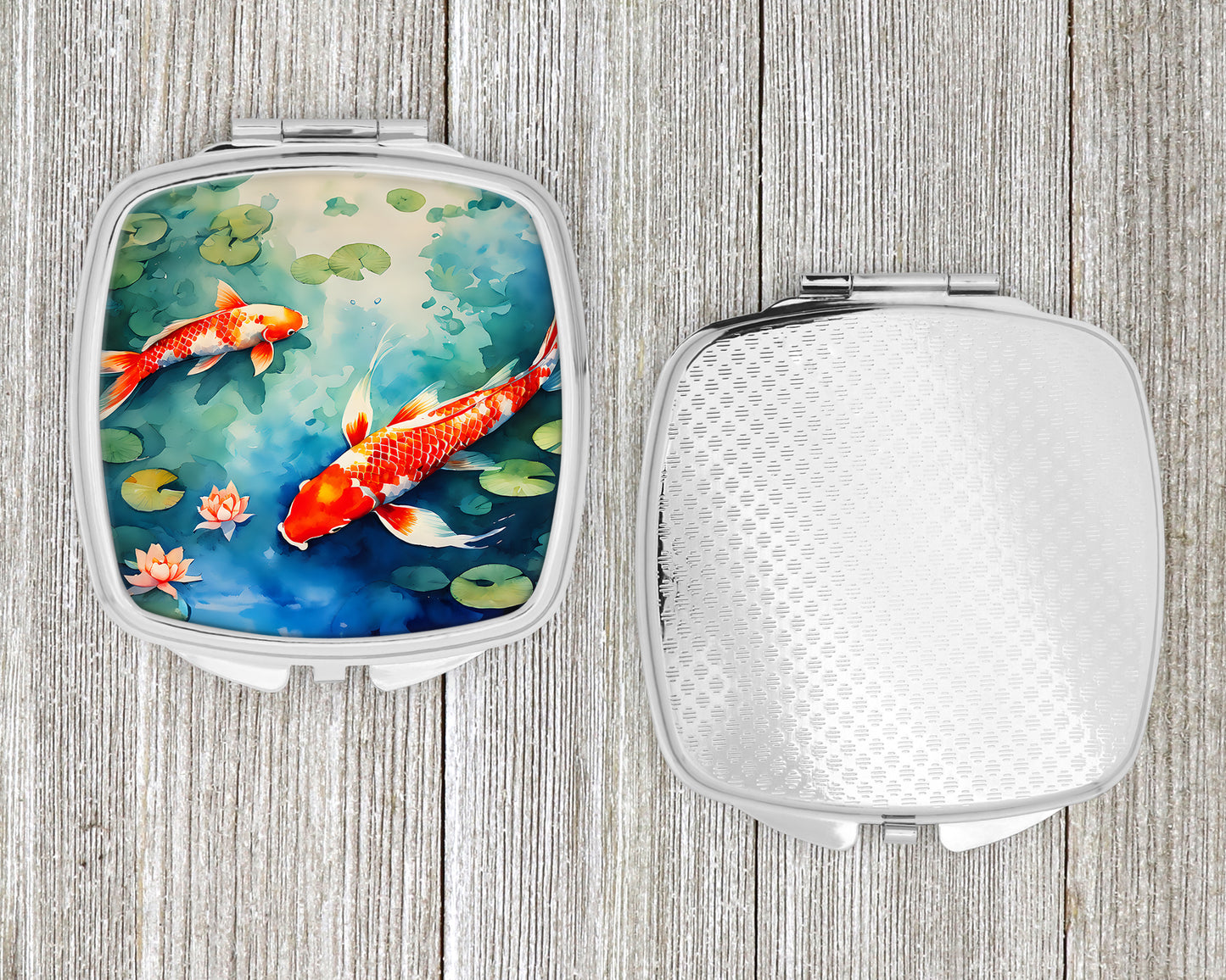 Koi Fish Compact Mirror