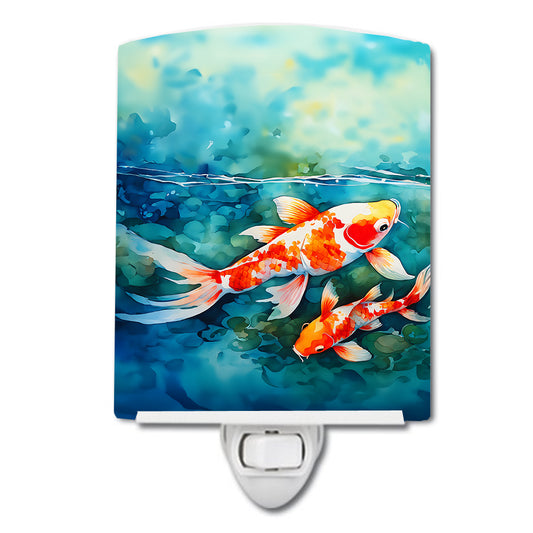 Buy this Koi Fish Ceramic Night Light