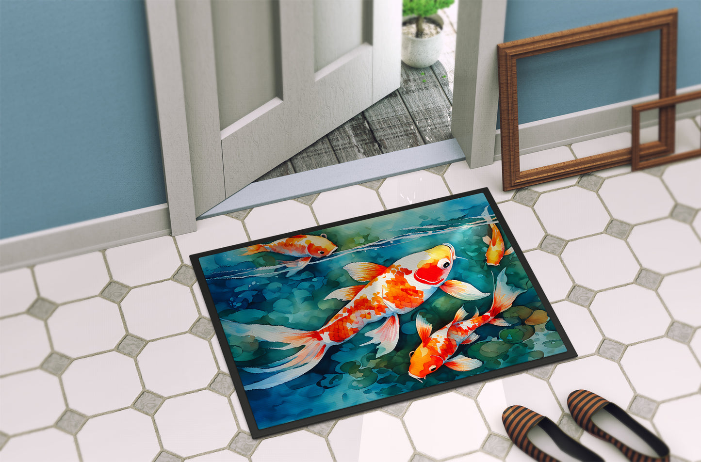 Koi Fish Doormat