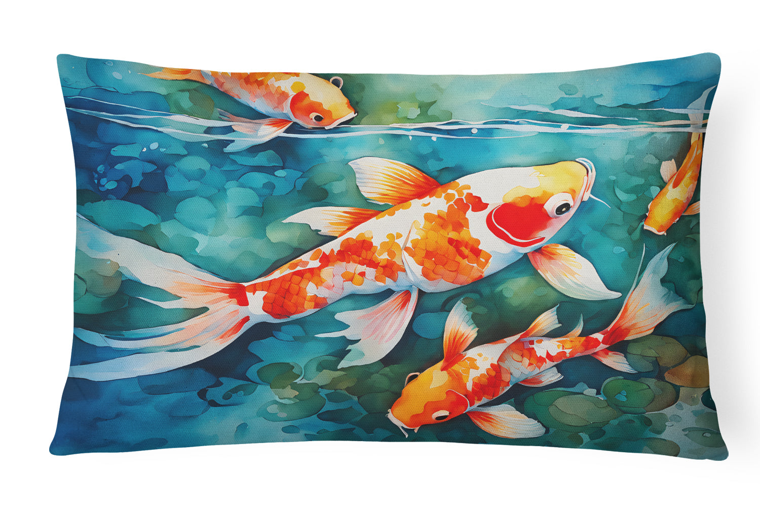 Buy this Koi Fish Throw Pillow