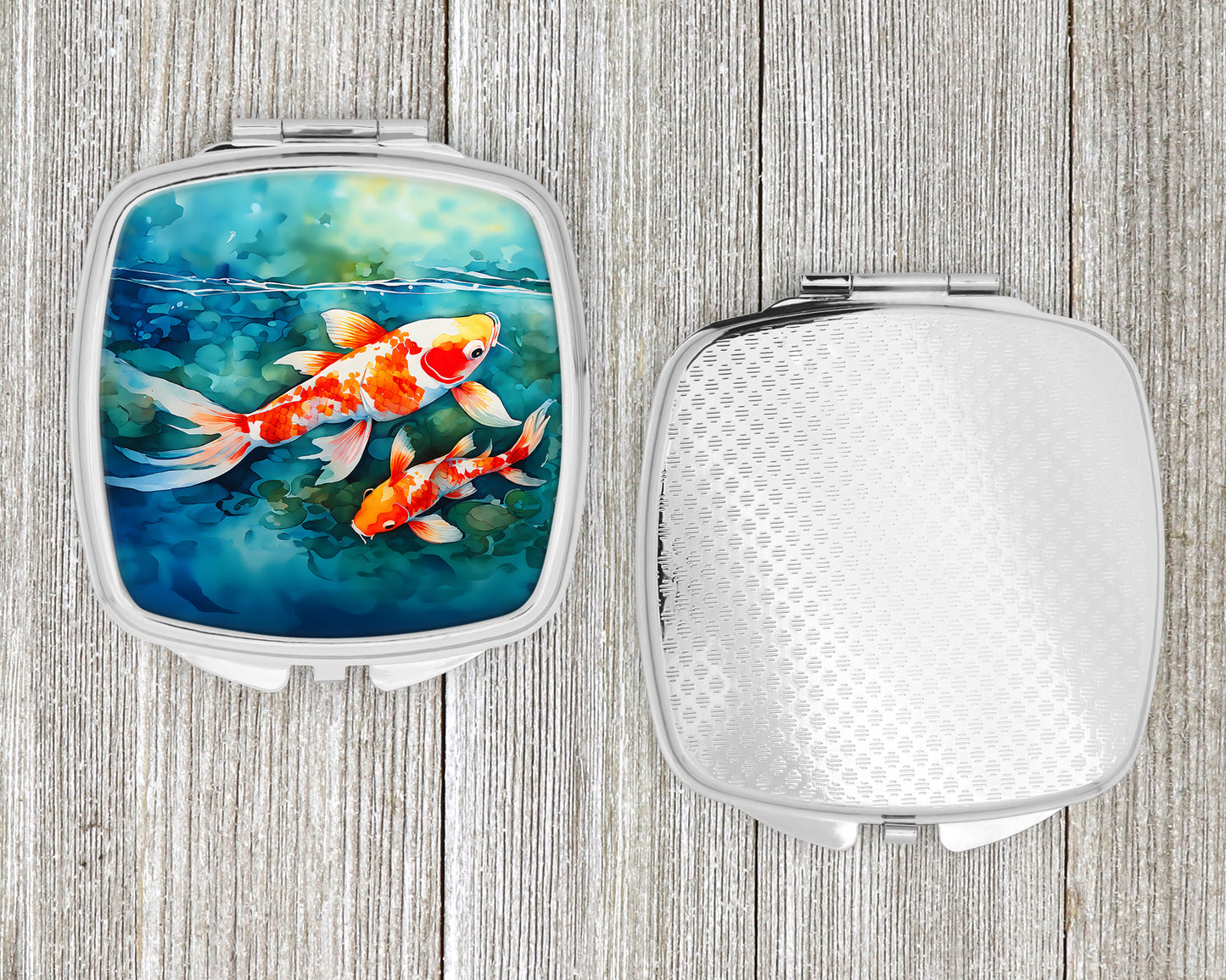 Koi Fish Compact Mirror