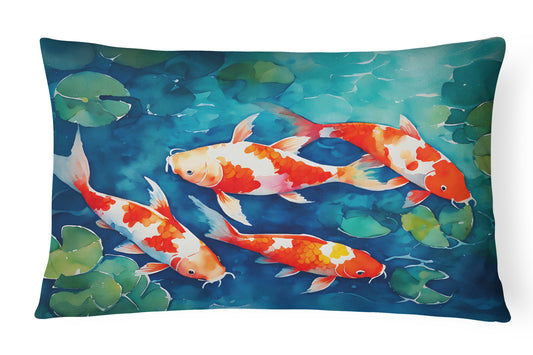 Buy this Koi Fish Throw Pillow