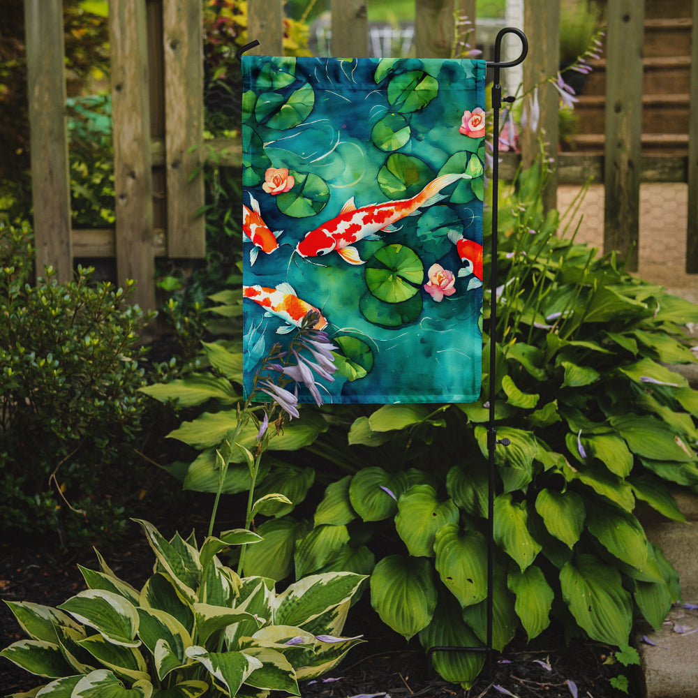 Koi Fish Garden Flag