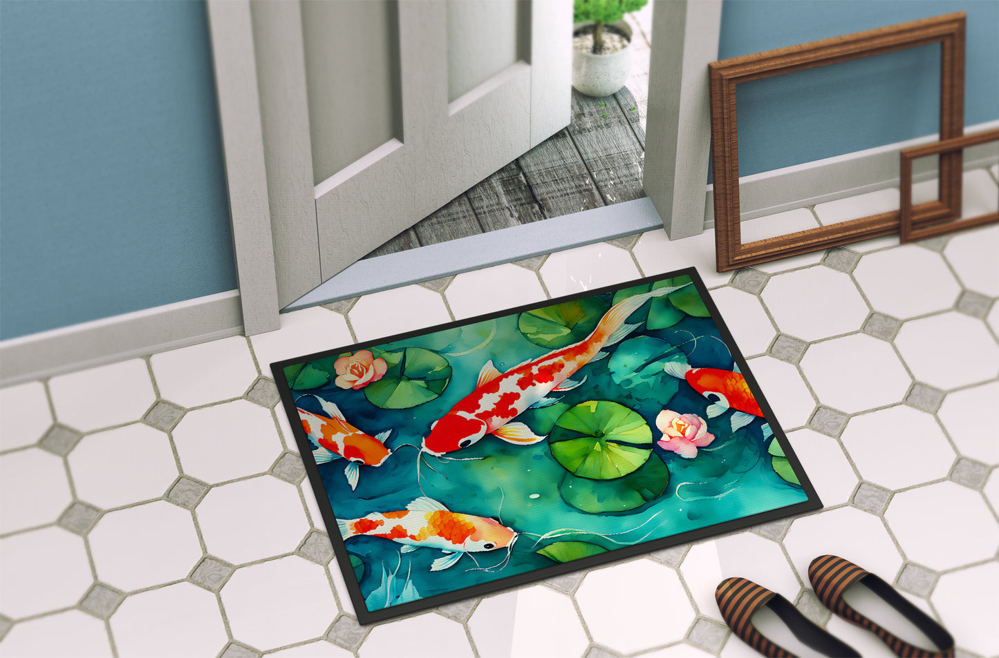 Koi Fish Doormat