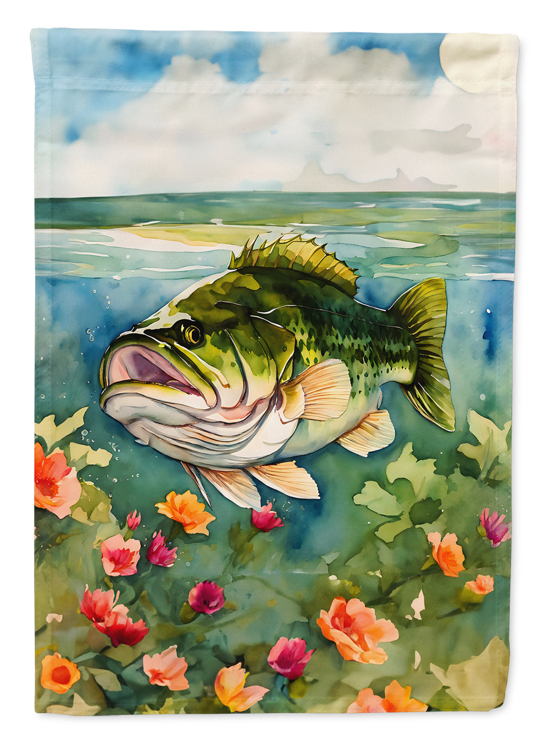 Buy this Largemouth Bass House Flag