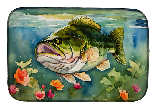 Buy this Largemouth Bass Dish Drying Mat