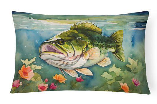 Buy this Largemouth Bass Throw Pillow