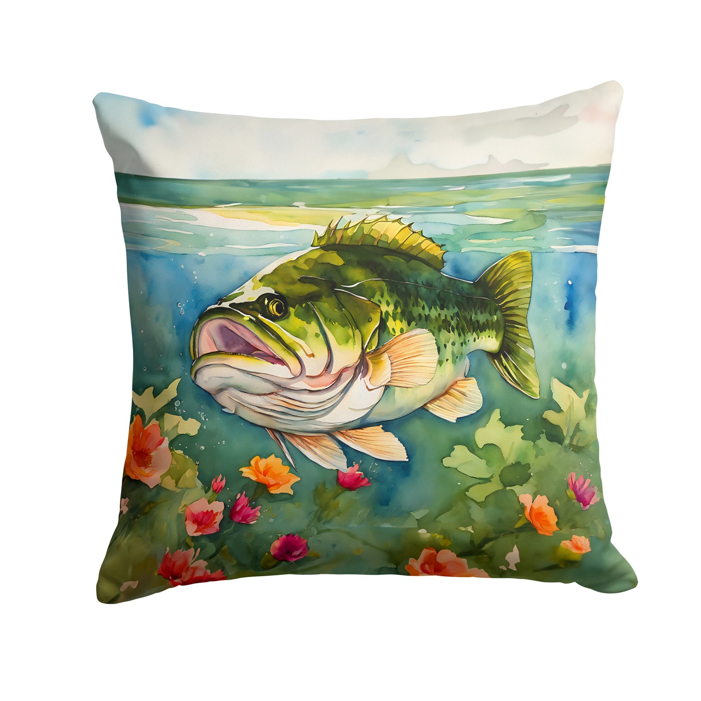 Buy this Largemouth Bass Throw Pillow