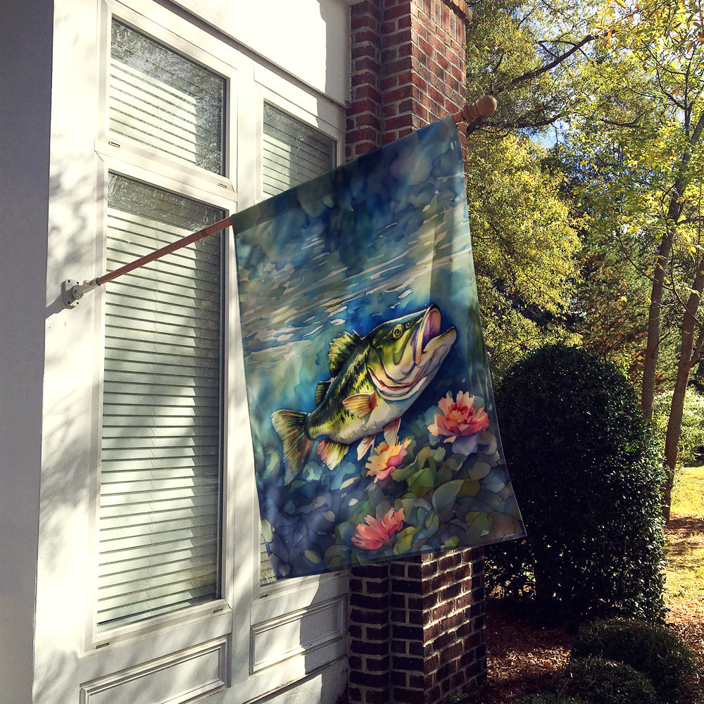 Largemouth Bass House Flag