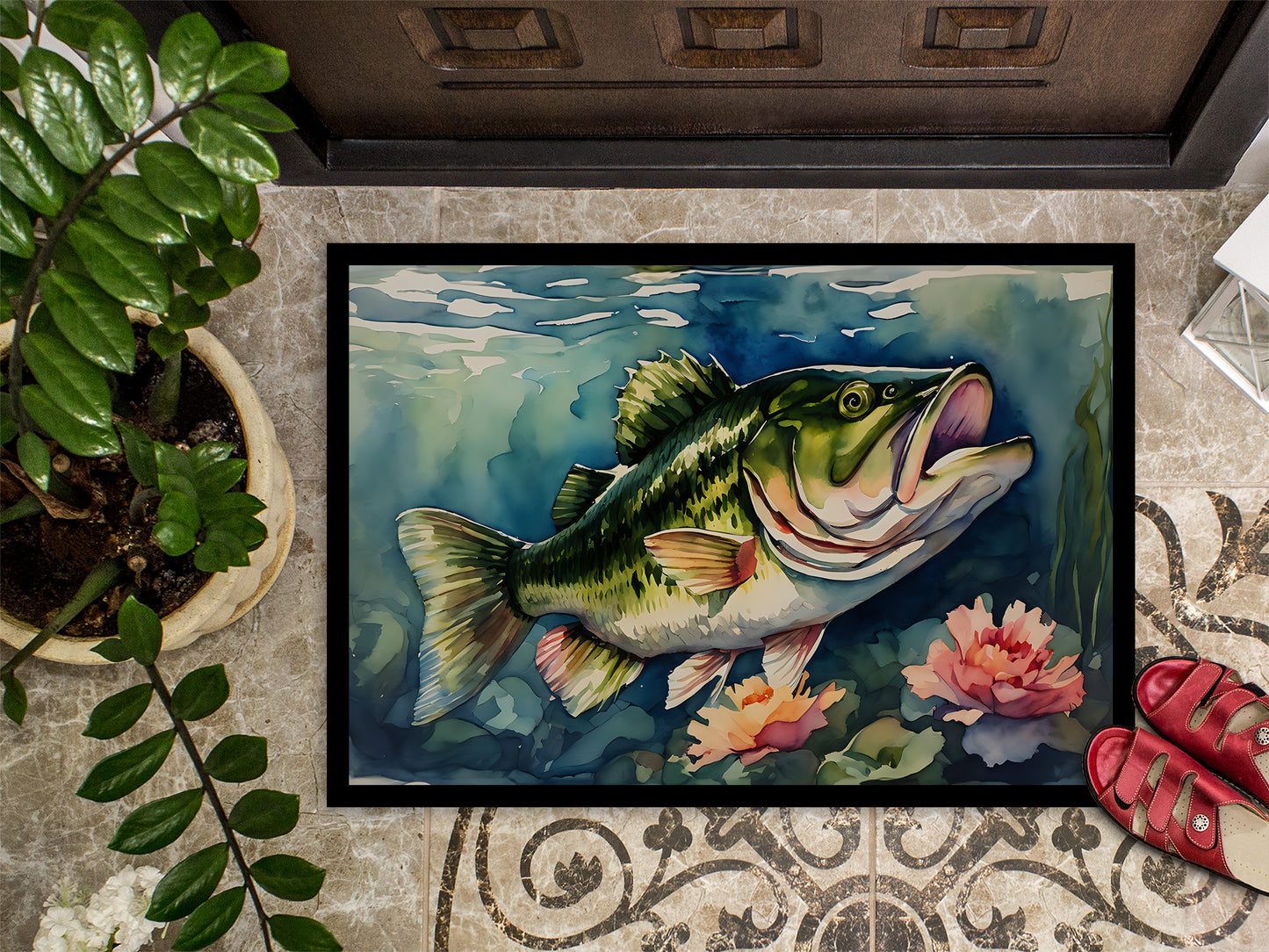 Largemouth Bass Doormat