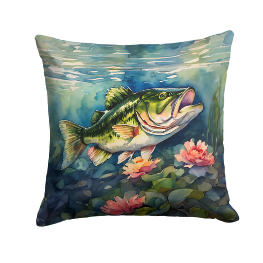 Buy this Largemouth Bass Throw Pillow