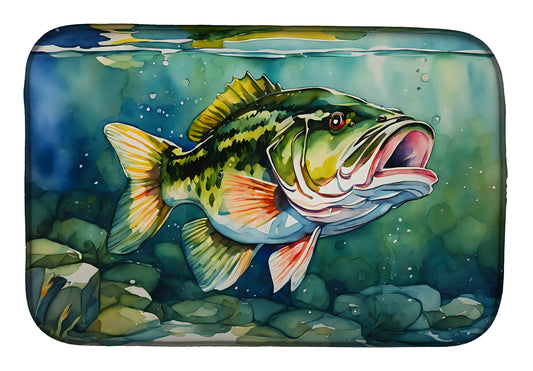 Buy this Largemouth Bass Dish Drying Mat