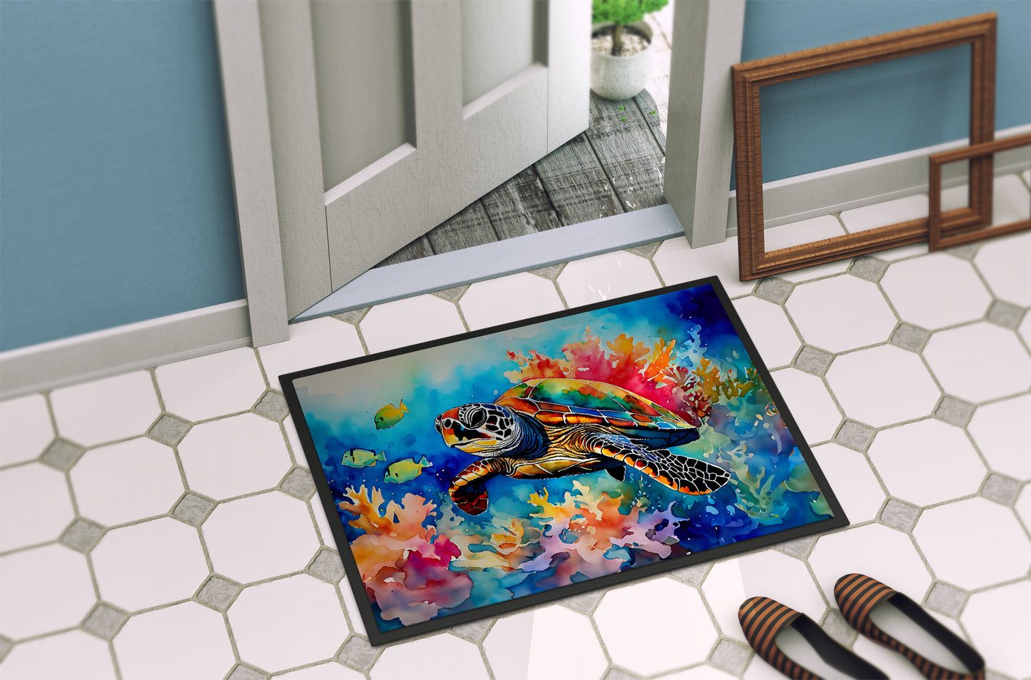 Loggerhead Sea Turtle Doormat