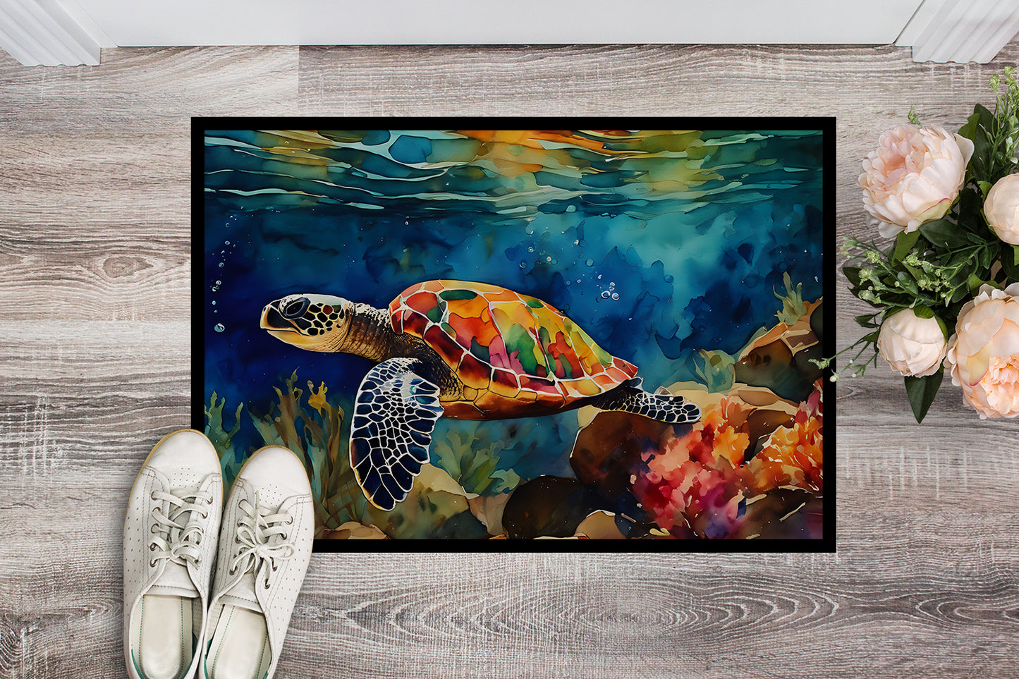 Loggerhead Sea Turtle Doormat