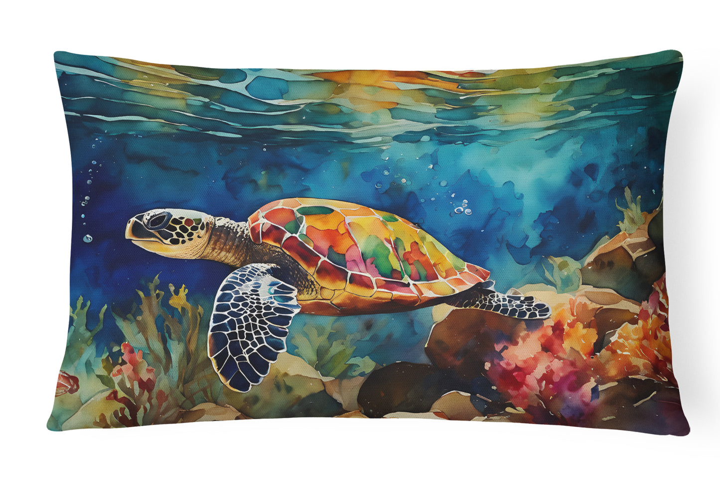 Buy this Loggerhead Sea Turtle Throw Pillow